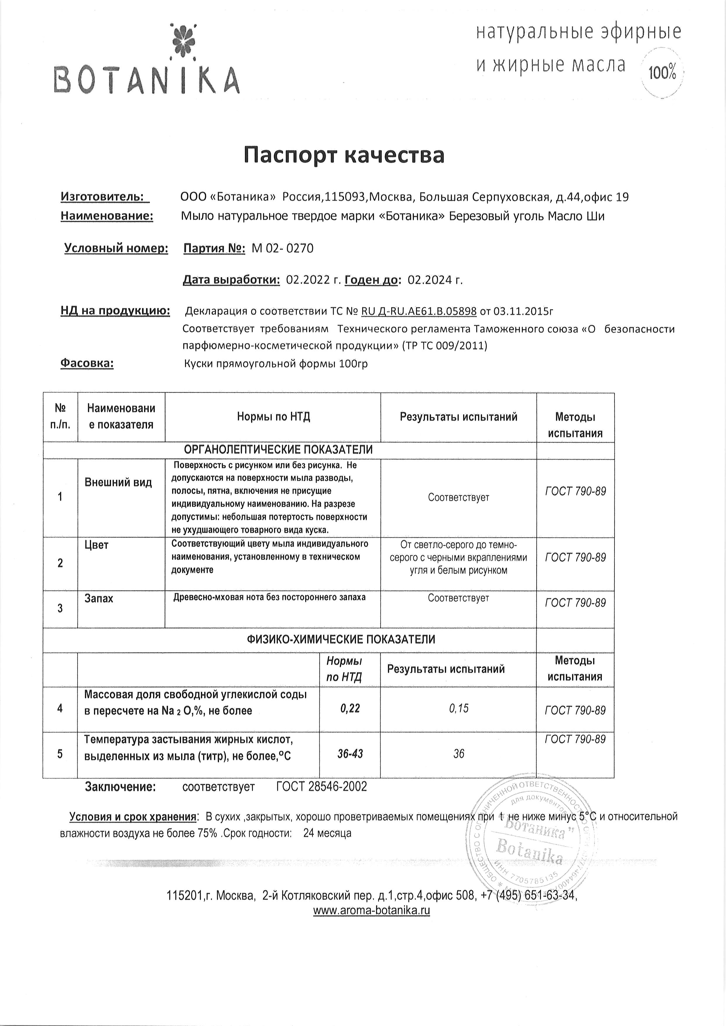 Паспорт №022022